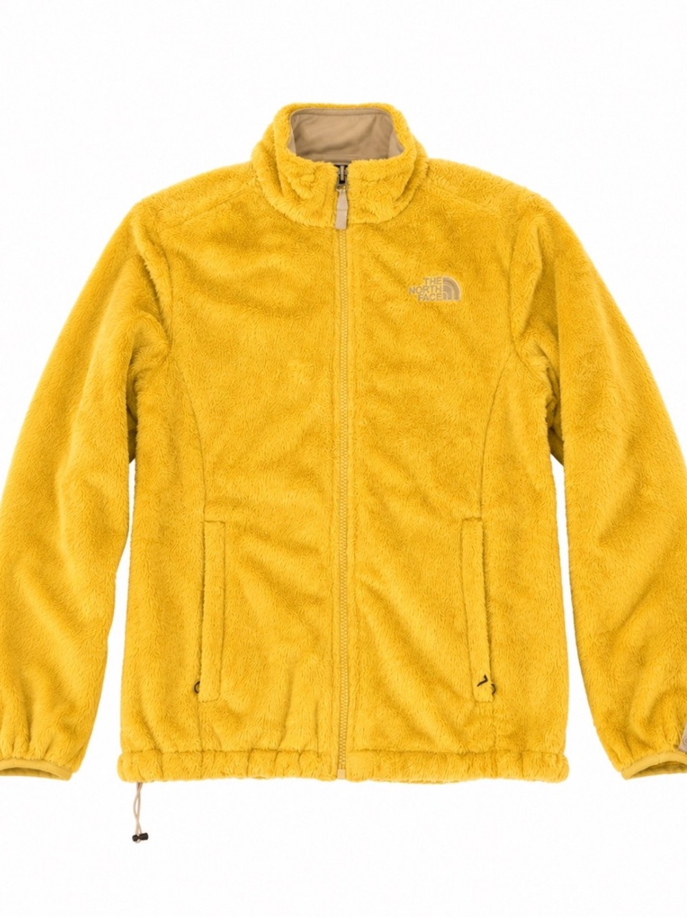 The North Face Yellow Fleece Full-Zip Jacket